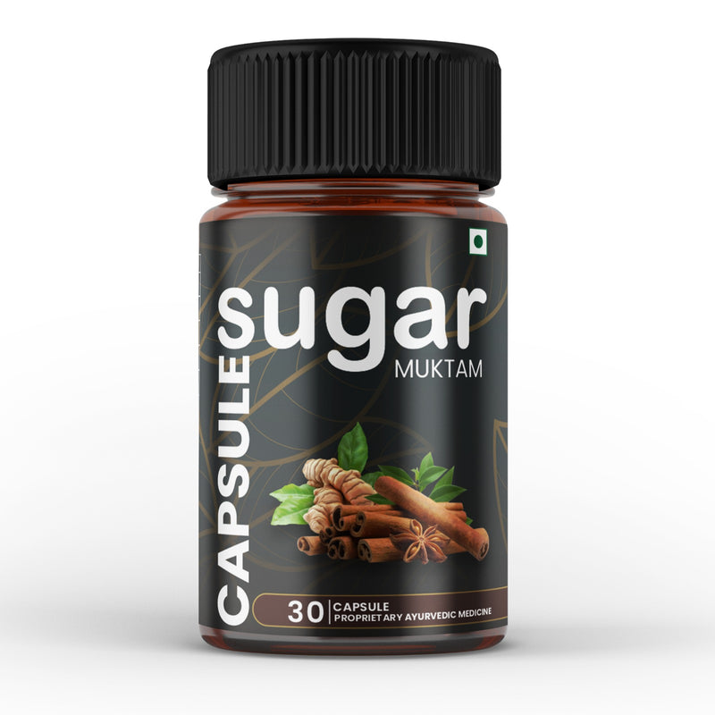 Sugar Muktam: A Daily Ritual of Care | Ayurvedic Capsules, 30 Capsules